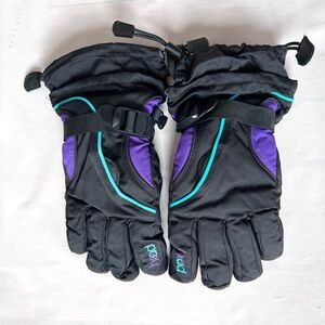 HEAD Junior Unisex Snow Ski Gloves DuPont Sorona insulation heat pocket size L